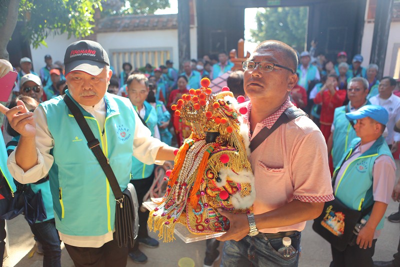 里長奉請  媽祖登祖祠