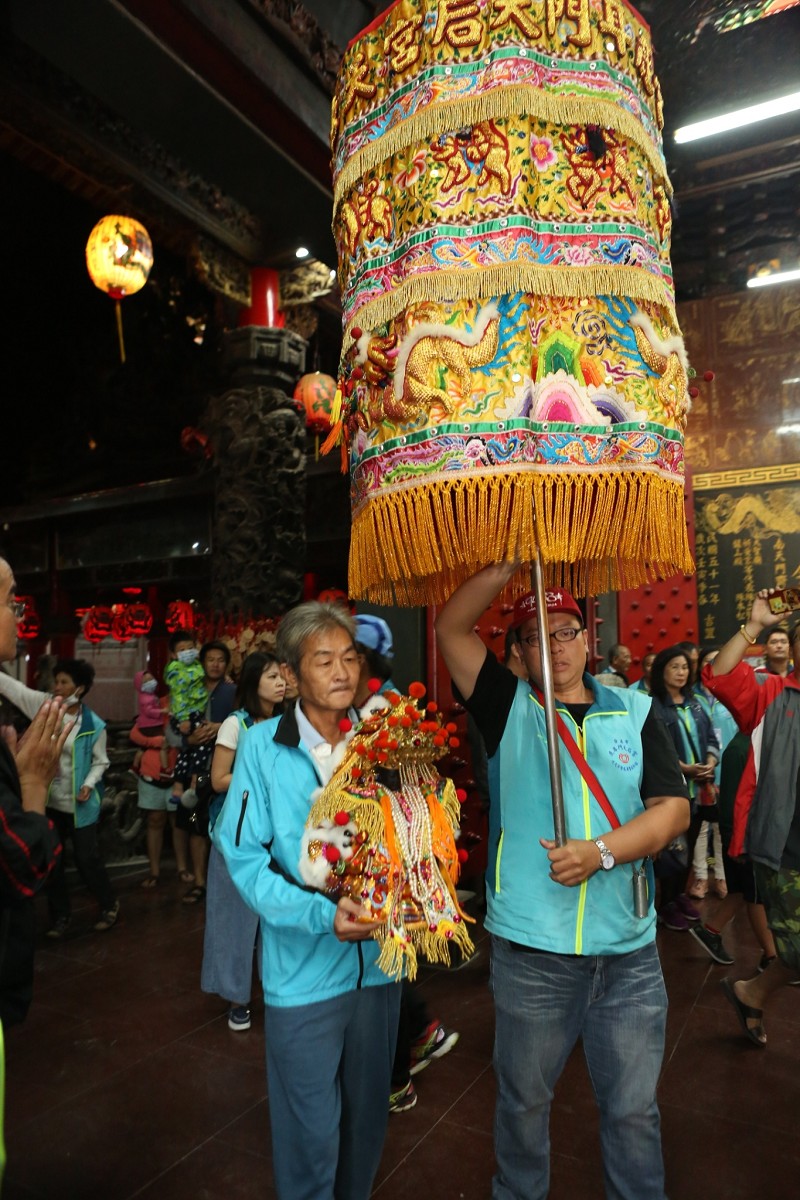 爐主奉請  媽祖入宮準備安座